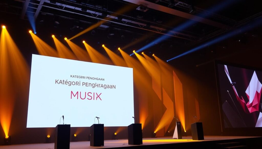 kategori penghargaan musik