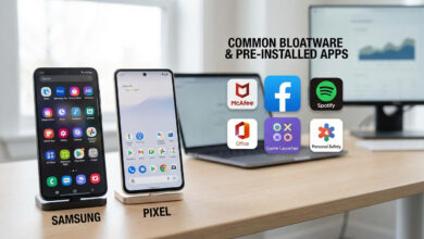 Bloatware Samsung Pixel untuk pemula