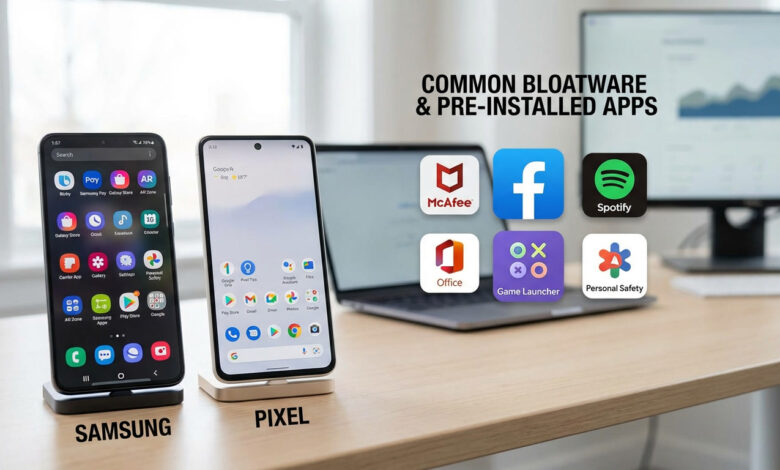 Bloatware Samsung Pixel untuk pemula
